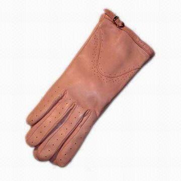 Gloves, Customized Colors are Accepted, Made of Leather