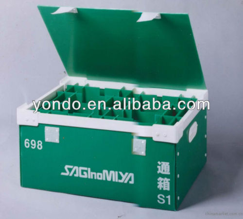 pp correx storage box with dividers