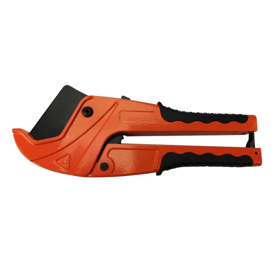 42mm Replaceable Triangle Blade PTFE Coated Ratchet PPRC Pipe Cutter for Plastic Tube Cutting