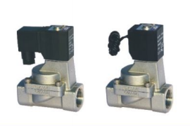 2S indirect acting normally closed type 2/2 way solenoid valve