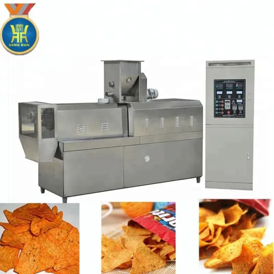 Doritos corn chips making extruder machine equipments