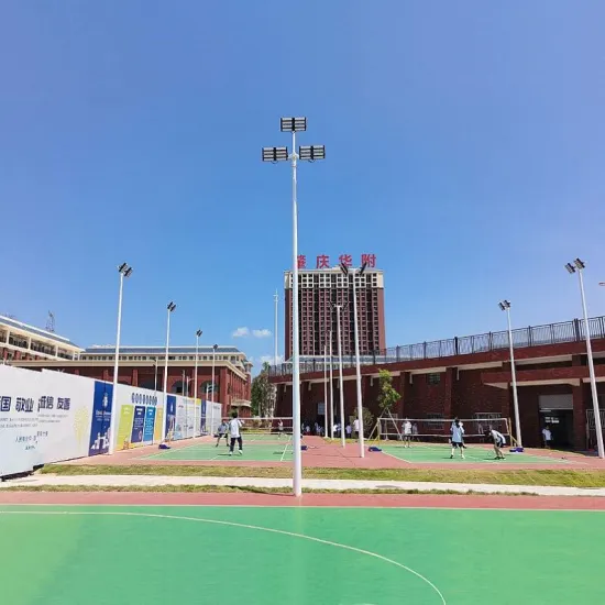 High-Pole LED Flood Lights for Stadiums and Sports Fields: 10m to 25m Options