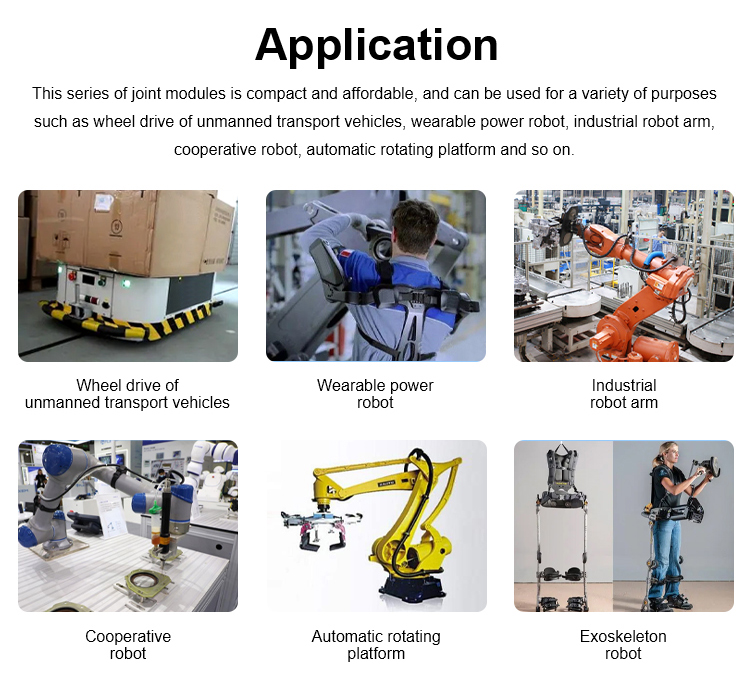Module Mounting Robots Medical Robot Joint Module With Harmonic Drive Actuator Motor ...
