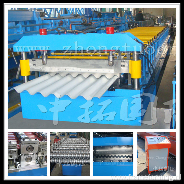 Steel Fence Panel Roll Forming Machine roofing steel sheet making machine