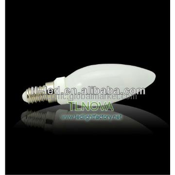 LED Chandelier Lamp E14 2.5W with Milk or Frosted cover