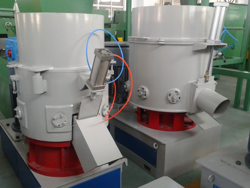 pe pp plastic film agglomerator