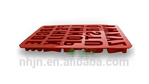Newest 26 Lowercase Alphabet Letter Fondant Mold Silicone Cake Decorating Tools
