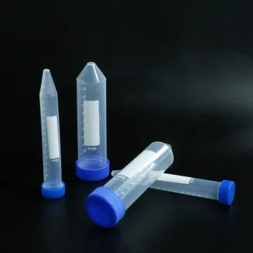 Tube de centrifugeuse en plastique consommables de laboratoire