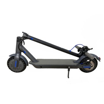 Suit case Zipper With Electric Scooter