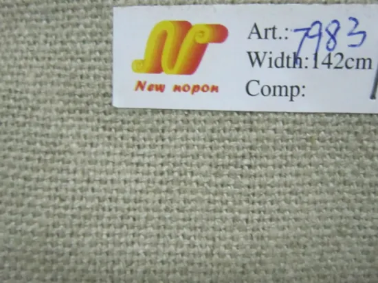 NN7983 100% linen upholstery fabric