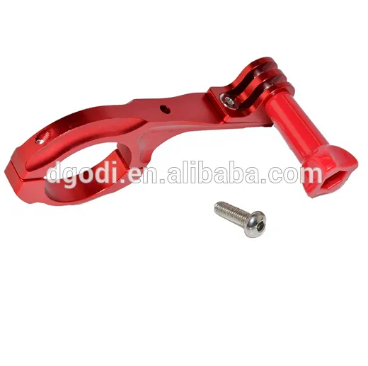 oem cnc machining types of red anodized aluminum motorcycle bike handlebar