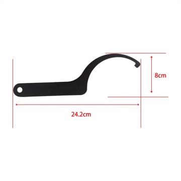 Motorcycle Metal Shock Absorber Spanner Wrench" could be simplified to:

"Metal Shock Absorber Wrench for Motorcycles