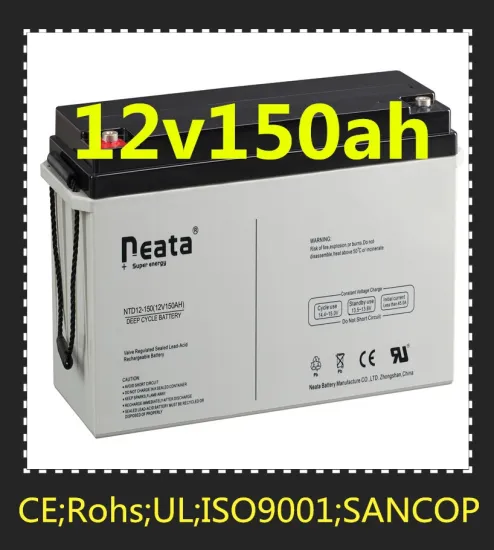 Neata UPS battery 12V150ah high quality and free maintenance lead-acid battery