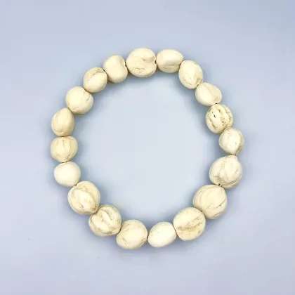 Nature Candletree Nut Lei Kukui Nut Necklace