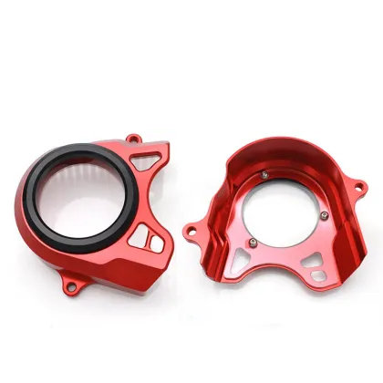 CF MOTO 450SR Motorcycle Engine Magneto Cover - Transparent Edge Gear Cover