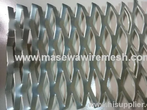 Aluminum Silver Expanded Wire Mesh 