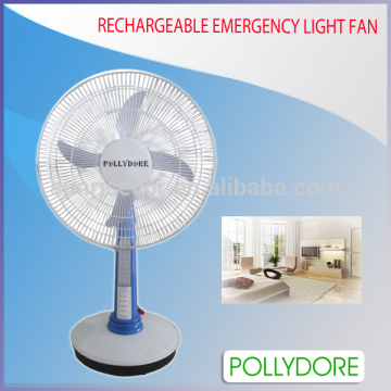 18 INCH EMERGENCY SOLAR DC TABLE LIGHT FAN