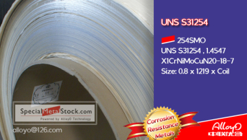 NORSOK M-650 S31254 254SMO Seamless tubes pipes plates coils Forgings flanges
