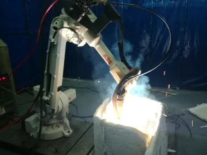 Advanced 6-Axis Robot Welding Machine with Latest Technology Welding Materials