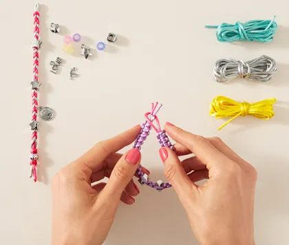 Arts and Crafts Jewelry Making for Kids