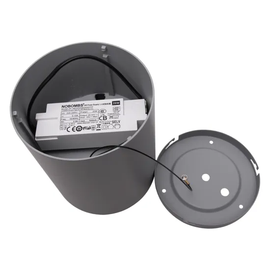 Grey Shell Adjustable LED Down Light with COB Technology