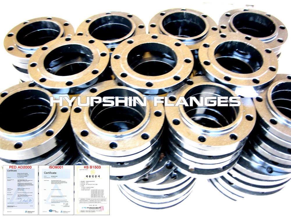 Hyupshin Flanges Ansi Sorf Black