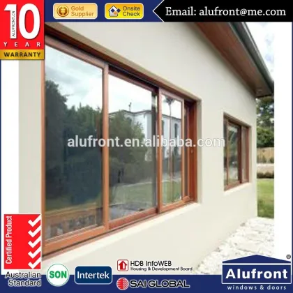 sound proof aluminum sliding window with touch lock