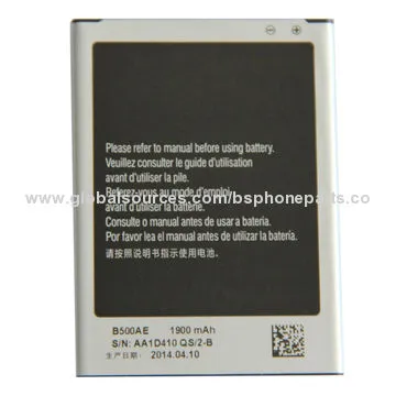 100% Tested Li-ion Battery for Samsung Galaxy S4 Mini, i9190, Good-quality, Good Appearance