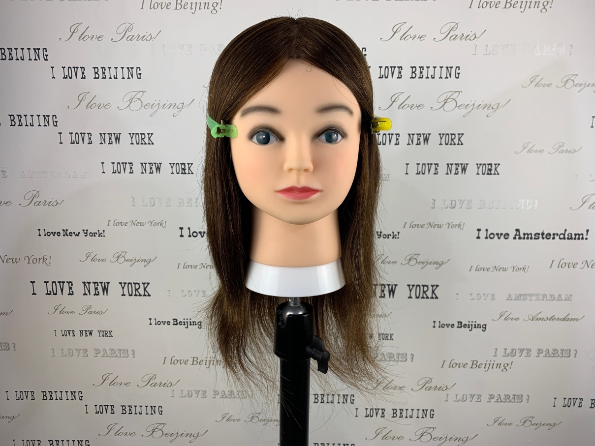 hair mannequin real hair