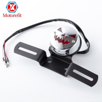 RTS Retro Rear Tail Light LED Smile Taillight for Motorbike