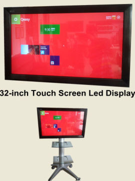 32 ''energy saving split screen touch screen wall hanging advertising Player(Uniprocessor version)