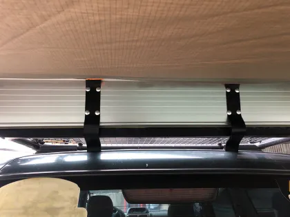 Outdoor Camping Car Rear 180 Degree Awning for SUV Truck - Canvas Car Awning