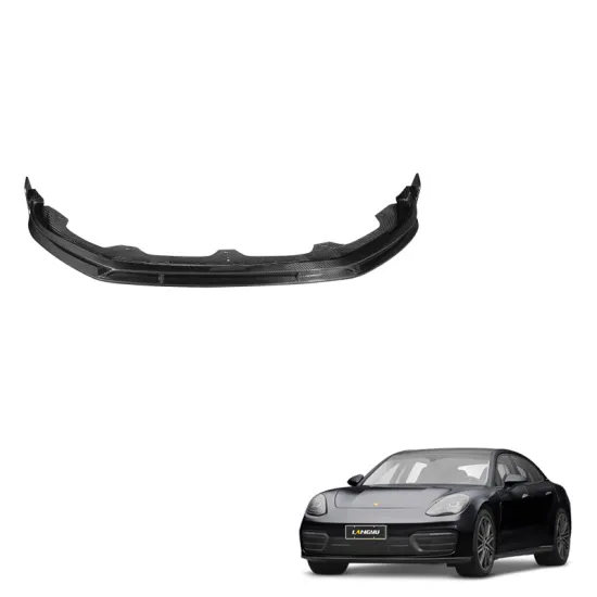 Carbon Fiber Front Splitter and Lip for Porsche Panamera 971.2