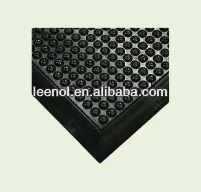 Antistatic ESD Black spherical anti fatigue floor mat