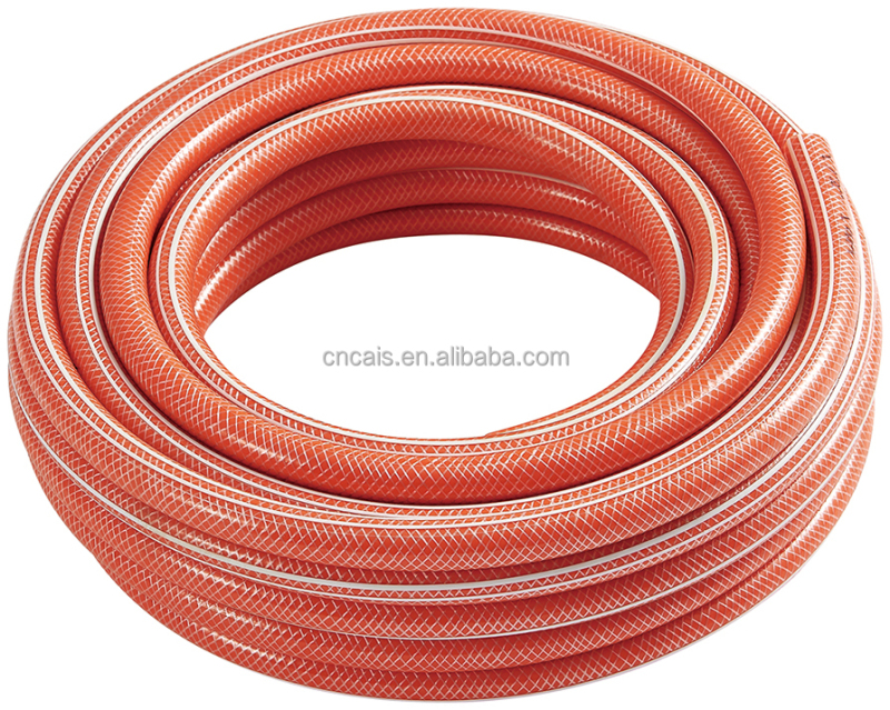 1/2 Inch UV-Resistant PVC Garden Hose for Irrigation and Outdoor Watering