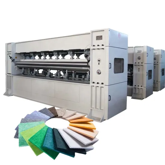 HIWIN High-Quality Non-Woven PET Acoustic Panel Needle Punching Sound Absorbing Wall Board Production Machine