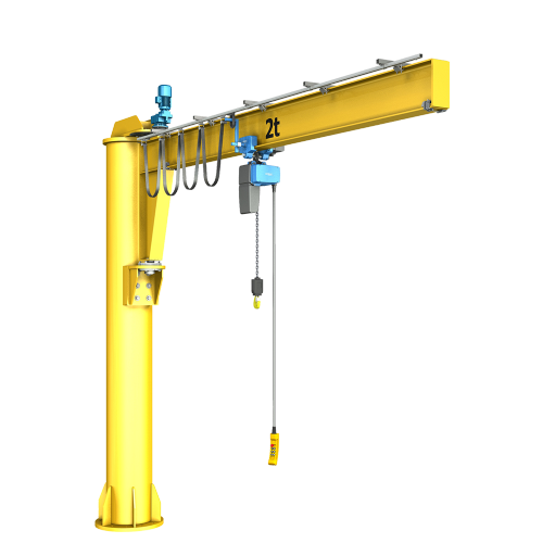 8 t workshop floor mounted jib crane price