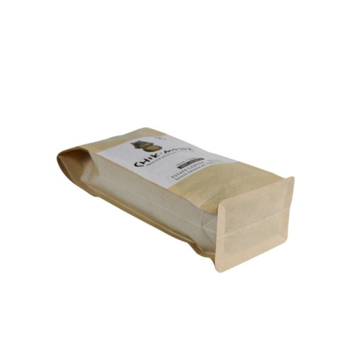 Pla Kraft Paper 250g 340g 500g 1 кг 2 кг компостируеми торбички за кафе с клапан