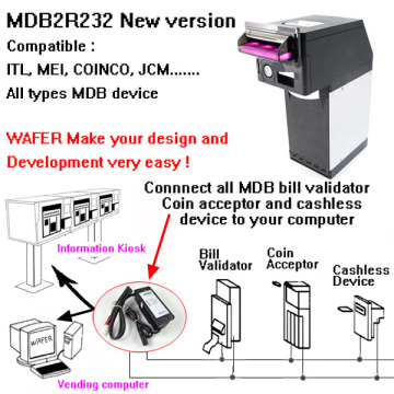 Mdb Bill Acceptor Adapter to PC for Computer Vending Machine