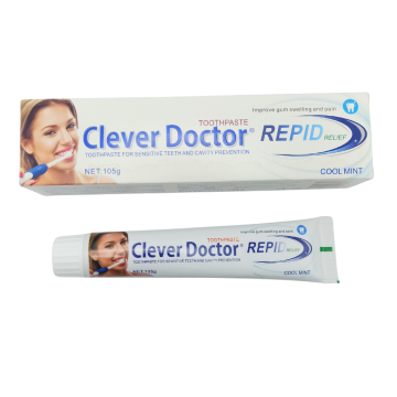 Clever Doctor Rapid Relief Zahnpasta mit klinisch