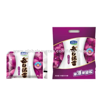 Frozen food plastic packaging bags