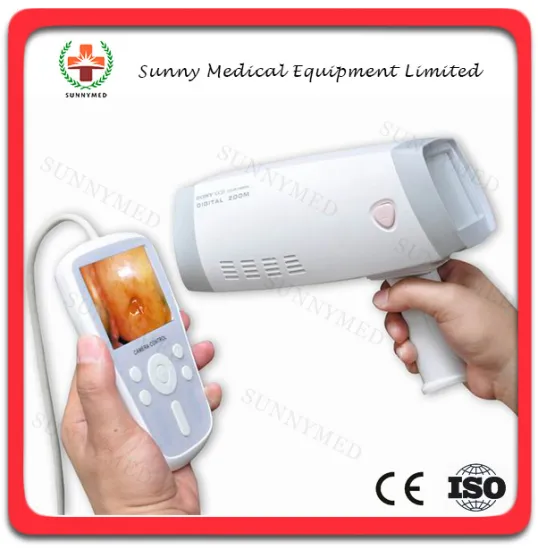 SY-F005 lowest price handheld digital Electronic portable Colposcope for women