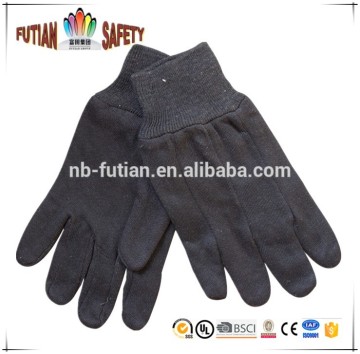 FTSAFETY brown jersey knitting glove