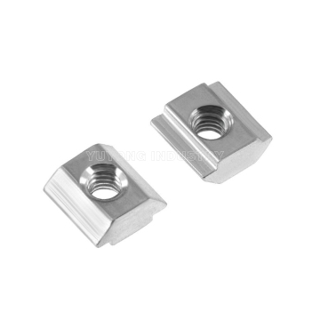 Accesorios de perfil de aluminio: nutas T en tamaños M3, M4, M5-Slotes T de acero para sujetadores
