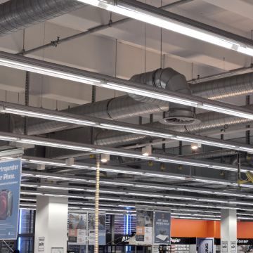 Smrat Clip on LED Module for Industrial Linear Ceiling Lights