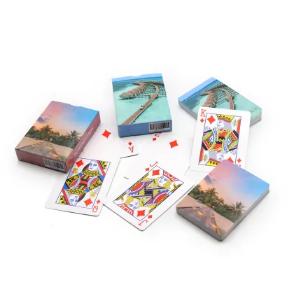 Custom Printed Recycled Paper Playing Cards: Tash, 52 & 54 Cards Deck & Poker Decks