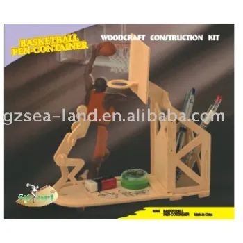 Basketball Pen-Container