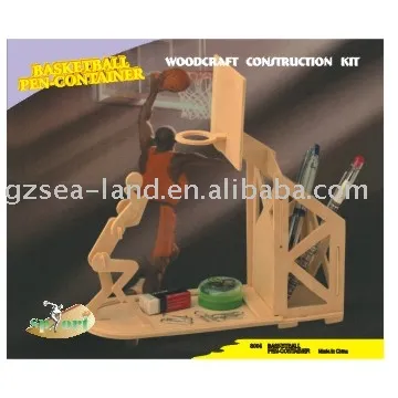 Basketball Pen-Container