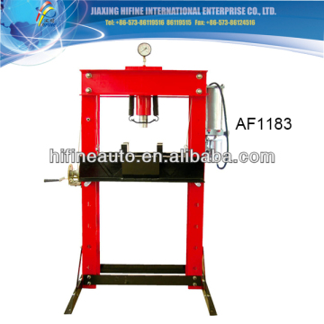 50 Ton Air/Hydraulic shop press with gauge