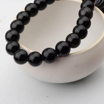 14MM Loose natural Black Onyx Agate Round Beads for Making jewelry